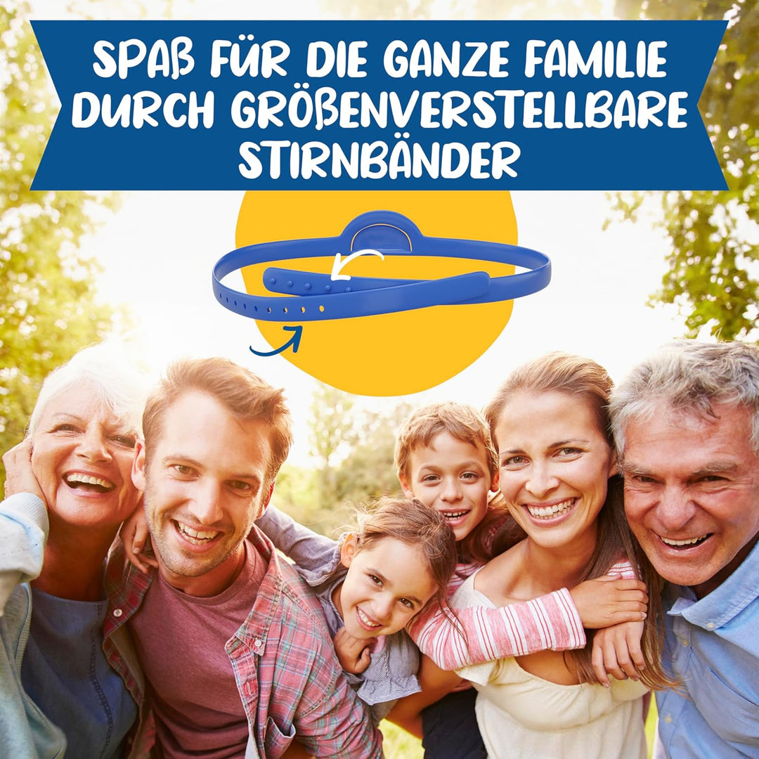Wer Bin Ich Spiel für Kinder & Familien - Spiel ab 6 Jahre - bis zu 8 Spieler, lustiges was Bin Ich