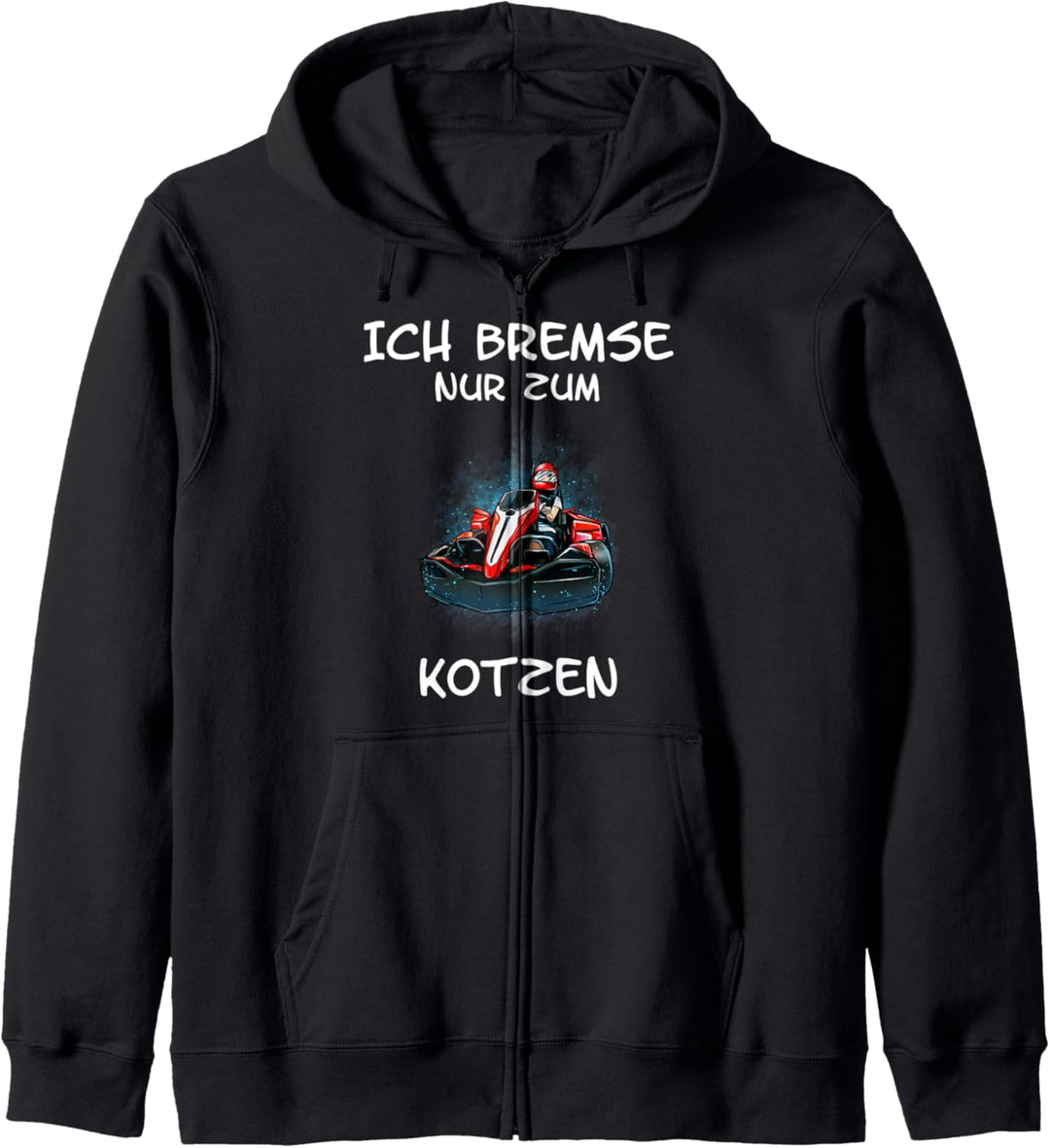 Go Kart Racing Motorsport Karting Kartbahn Damen Herren Kapuzenjacke
