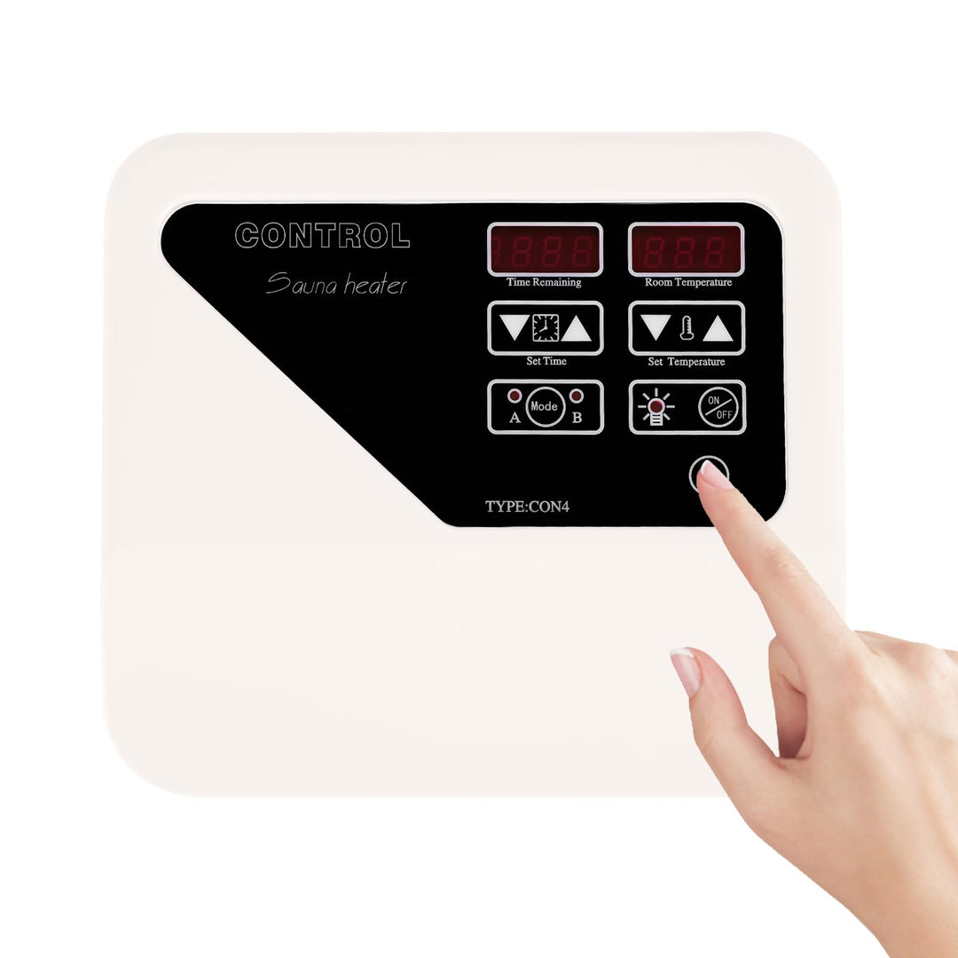 3-9 KW 40-105℃ Saunaofen Saunasteuergerät, Multifunktional Sauna External Controller, für Saunakabin