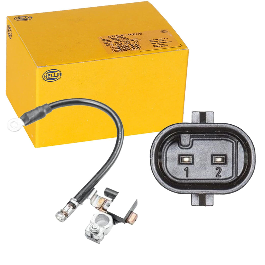 HELLA 6PK 011 190-901 Sensor, Batteriemanagement - 12V - geschraubt - Kabel: 280mm