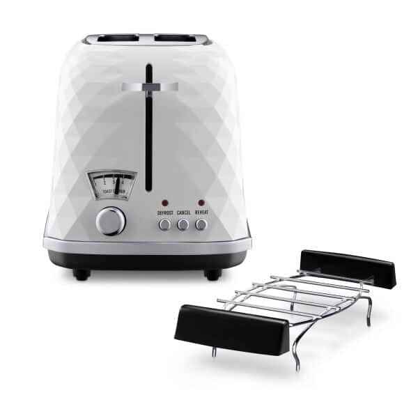 Delonghi CTJ 2103.W Toaster Billante Weiss Single, Weiss Single