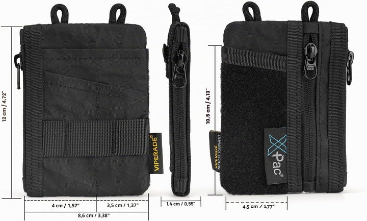 VIPERADE VE18-S Klein EDC Tasche Mini EDC Pocket Pouch Tool Organizer,Klein EDC Organizer Werkzeugta