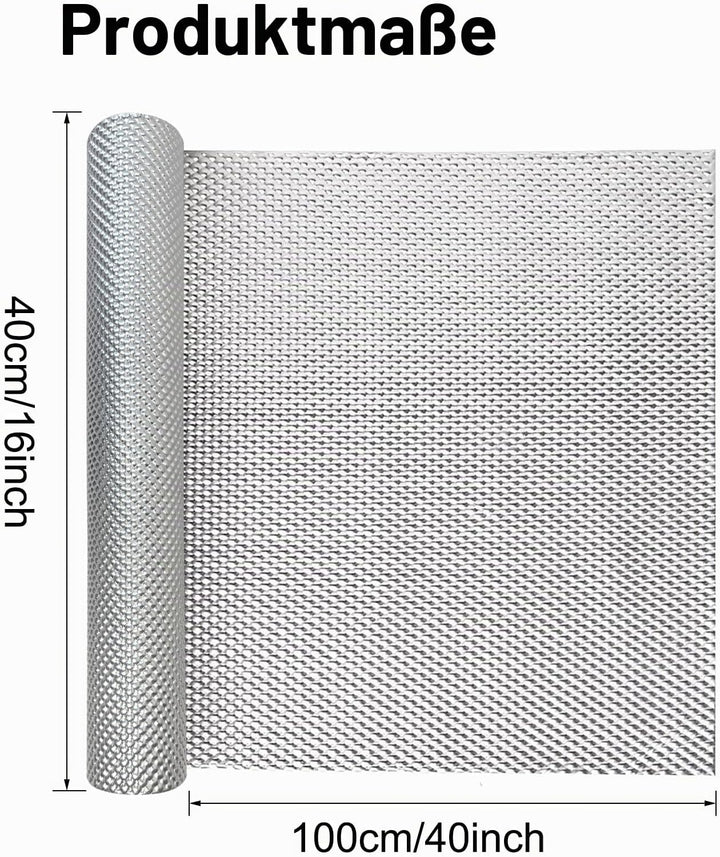Hitzeschutz Hitzeblech Geprägte,40CMx100CM Aluminium Auspuff Hitzeschutzblech,Hitzeschutzblech Repar