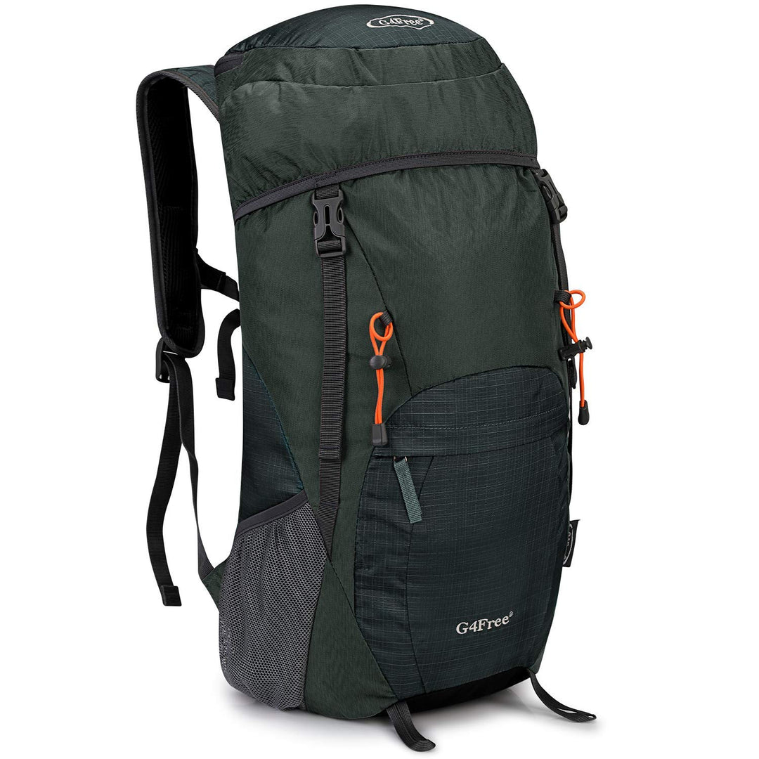 G4Free 40L Faltbarer Rucksack, Wanderrucksäcke Ultraleicht, Wasserdichter Trekkingrucksack Daypack D