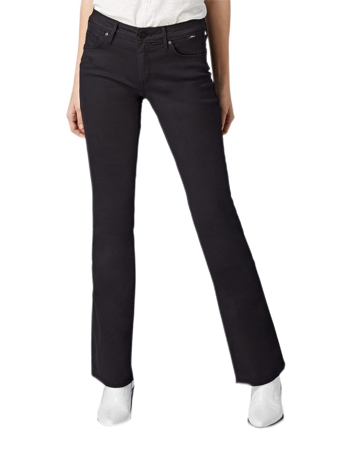 Mavi Damen Jeans Bella - Bootcut 25W / 34L Double Black Str, 25W / 34L Double Black Str