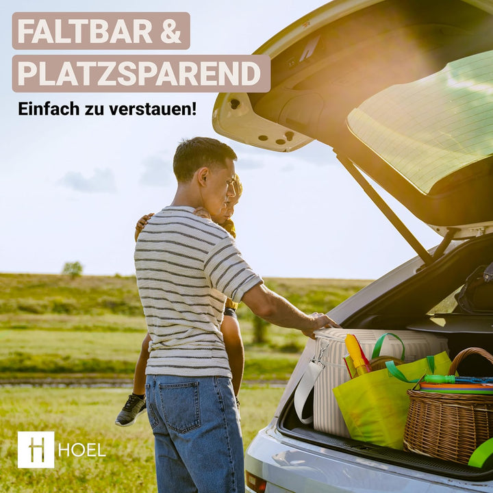 HOEL Kühltasche gross 20L &amp; 30L faltbar - Isolierte Thermotasche - Lunchtasche wasserdicht &amp; auslauf