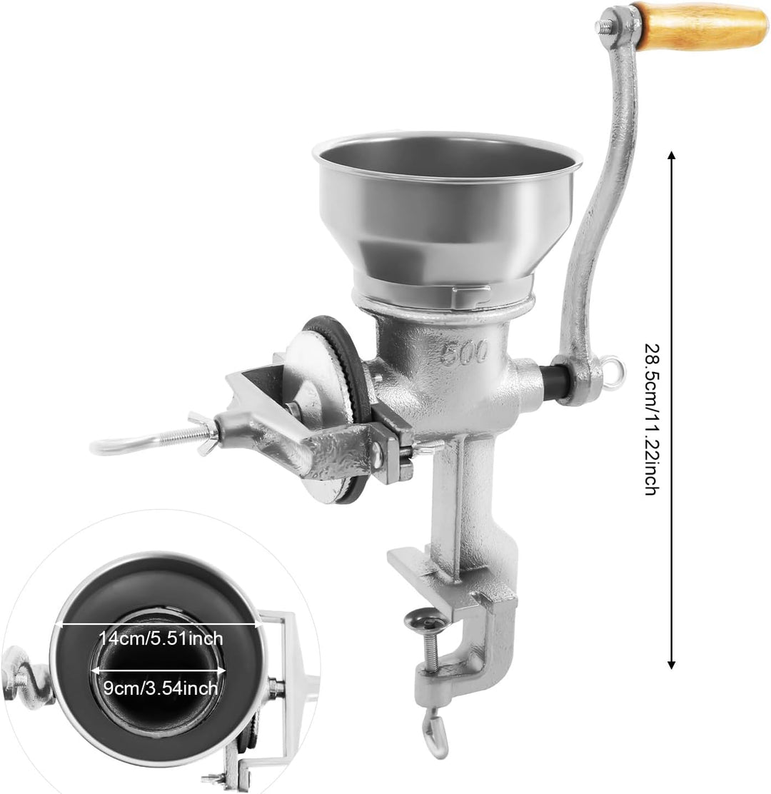 Manuelle Schleifmühle Typ 500, Ergonomischer Handgriff, Einfache Reinigung, Geeignet für Haushalt Re