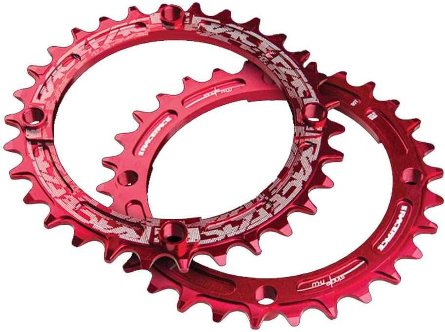 Race Face schmales breites Einzel-Kettenblatt 104 x 36T Rot, 104 x 36T Rot