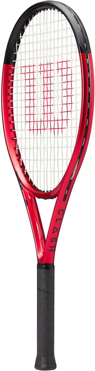 Wilson Tennisschläger Clash Jr, Für Kinder, Carbonfaser, Grifflastige Balance 25, 25