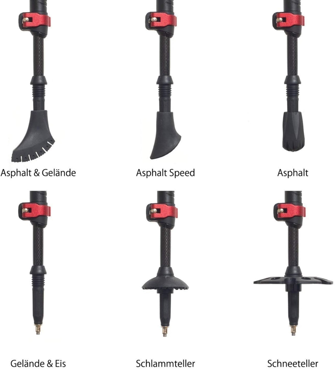 Steinwood Premium Carbon Wanderstöcke - Trekkingstöcke - extra leicht, verstellbar mit Teleskop und