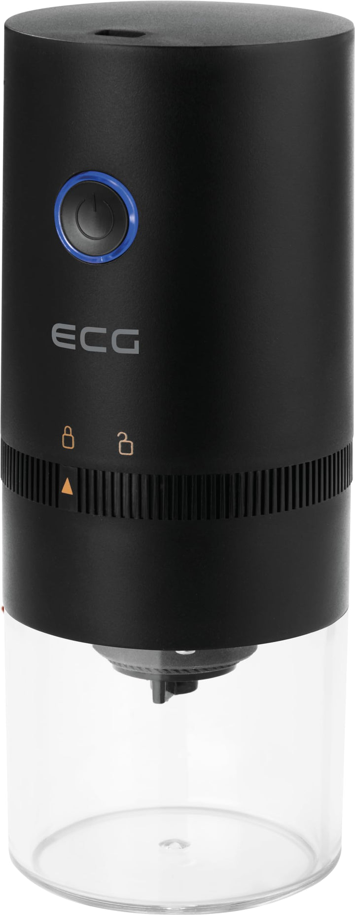 ECG KM 150 Minimo Black, Tragbare elektrische Kaffeemühle