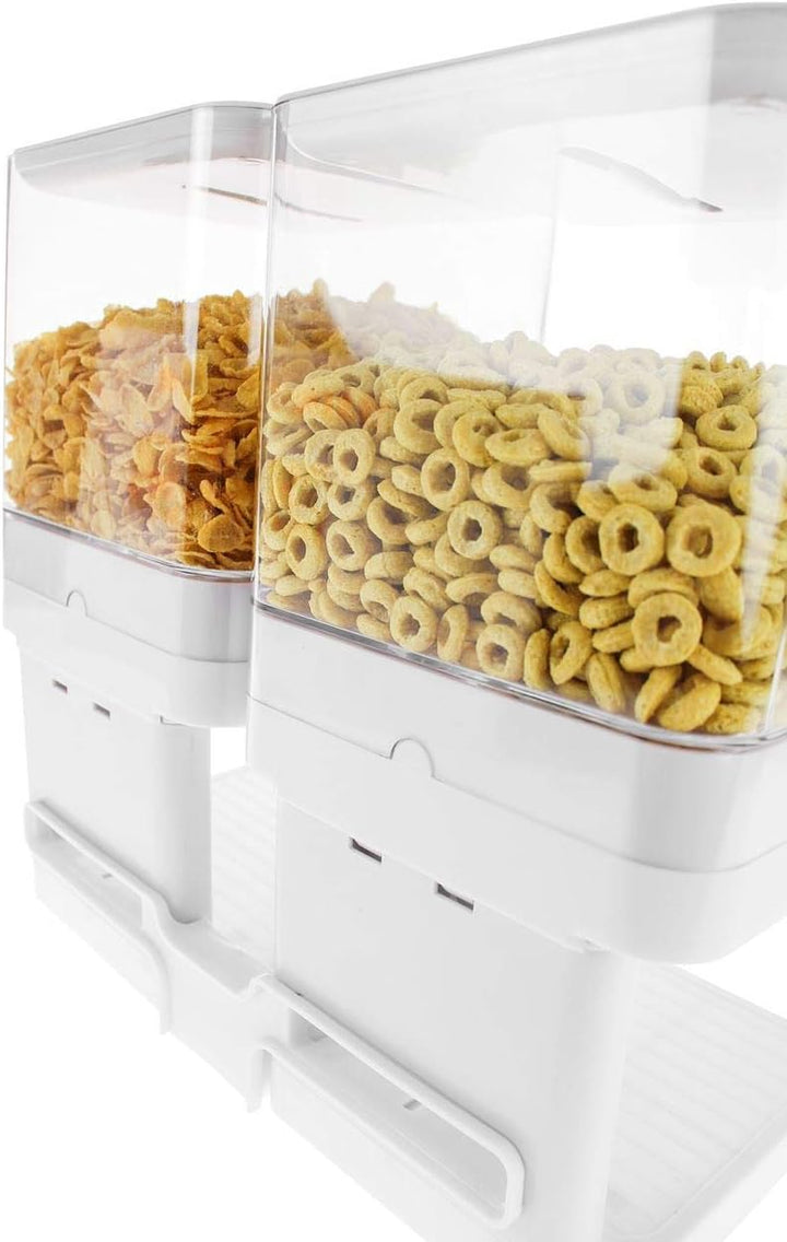 United Entertainment - Müslispender/Cerealienspender/Cornflakesspender/Doppel-Spender für Müsli, Cor