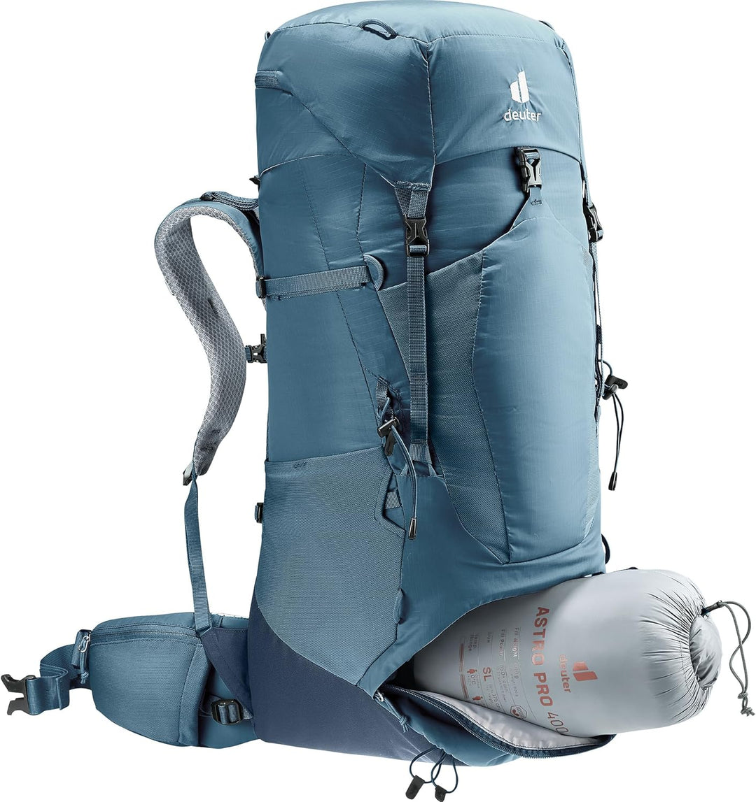 deuter Herren Aircontact Lite 50 + 10 Trekkingrucksack (1er Pack) 50+10 L Atlantic-ink, 50+10 L Atla
