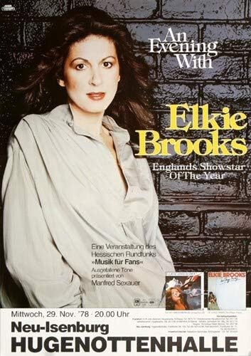 Elkie Brooks - Star of The Year, Neu-Isenburg 1978 » Konzertplakat/Premium Poster | Live Konzert Ver