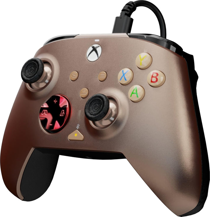 PDP Xbox REMATCH Fortgeschrittener Kabelgebundener Controller NUBIA BRONZE