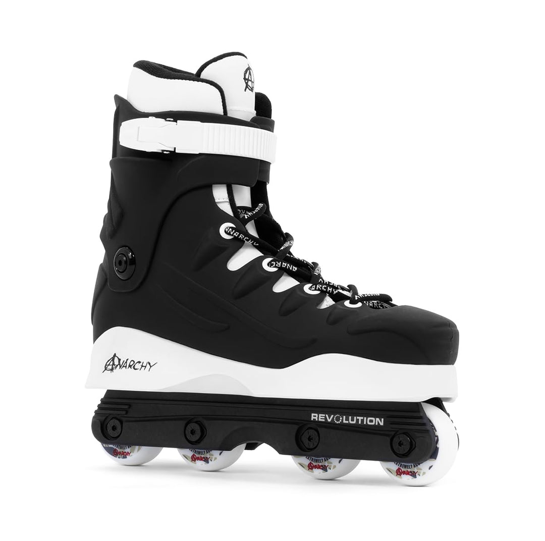 Anarchy Revolution II Aggressive Inline Skates Schwarz 46, Schwarz 46