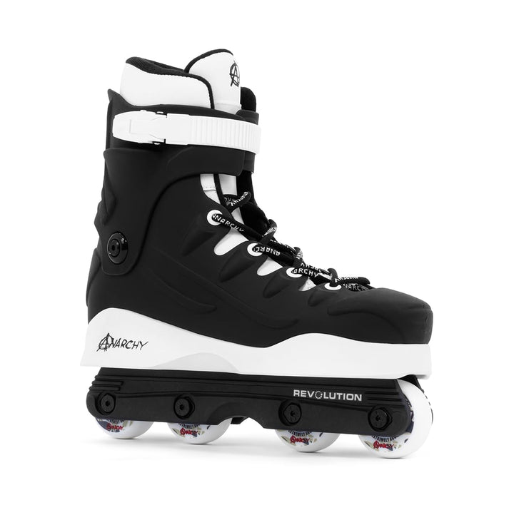 Anarchy Revolution II Aggressive Inline Skates Schwarz 46, Schwarz 46