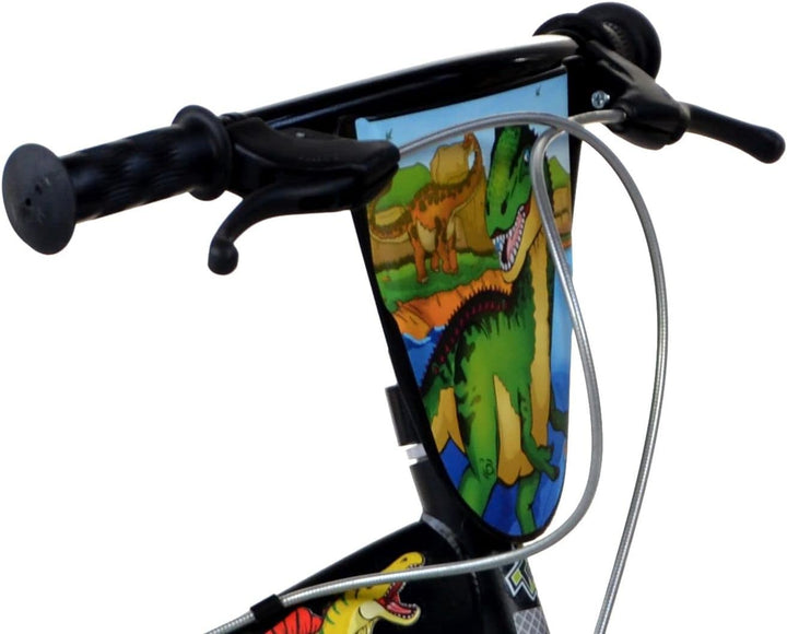 Dinosaurier Kinderfahrrad Dino- Trex Jungenfahrrad | TÜV geprüft | Original | Kinderrad mit Stützräd