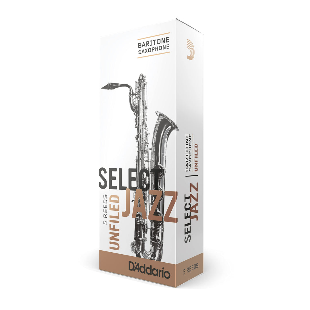 Select Jazz unfiled Blätter für Baritonsaxophon Stärke 4 Hard (5 Stück) 4 Fest UnGefeilt, 4 Fest UnG