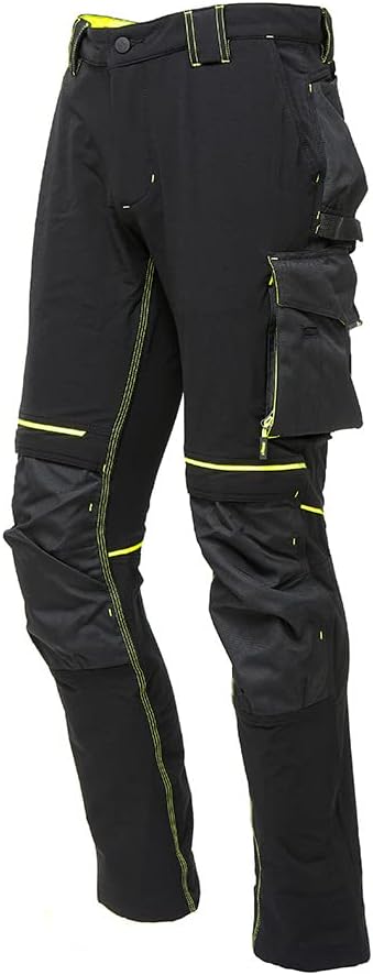 U-POWER PE145BC-4XL - Pantalones gama PERFORMANCE modelo ATOM Black Carbon Talla 4XL
