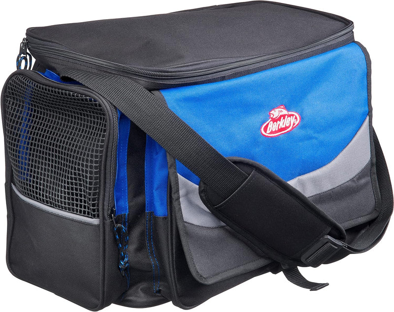 Berkley System Angeltasche/Tackletaschen – inklusive Köderboxen XL Blue/Grey, XL Blue/Grey