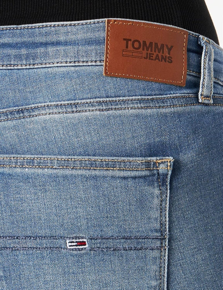 Tommy Jeans Damen Hose 25W Denim Medium, 25W Denim Medium
