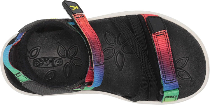 KEEN Unisex Kinder Verano-c Sandal 24 EU Black Original Tie Dye, 24 EU Black Original Tie Dye