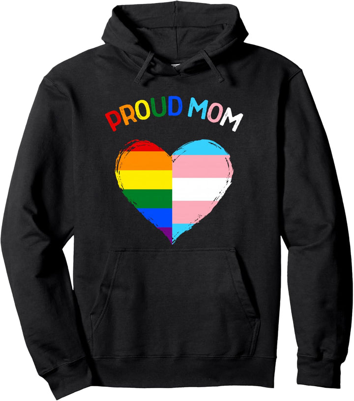 Stolzer Verbündeter LGBTQ Transgender Stolze Mama | Stolze Trans Mom Pullover Hoodie