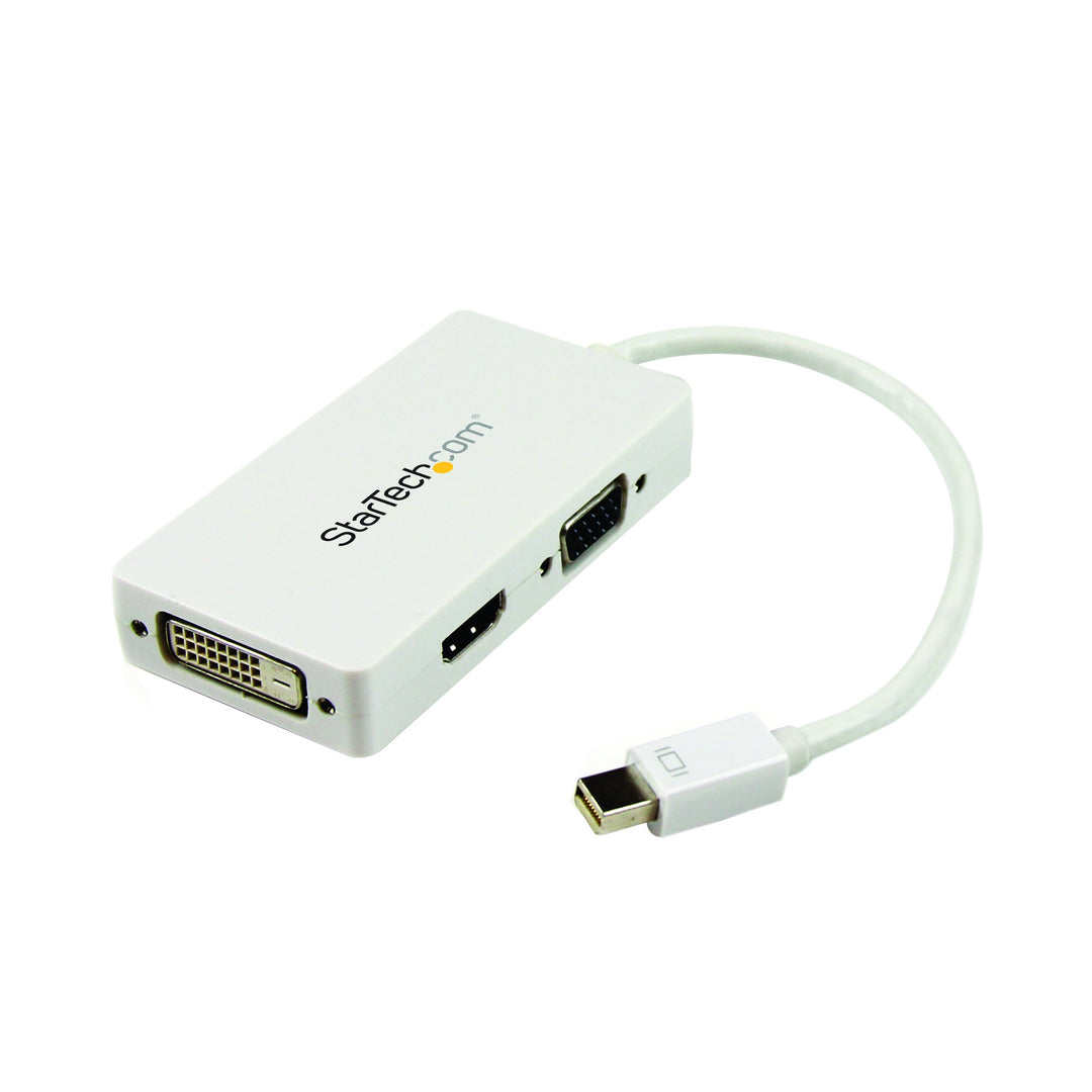 StarTech.com 3 in 1 Mini-DisplayPort-Adapter - Mini DisplayPort zu HDMI - mDP auf DVI-Adapter - Mini