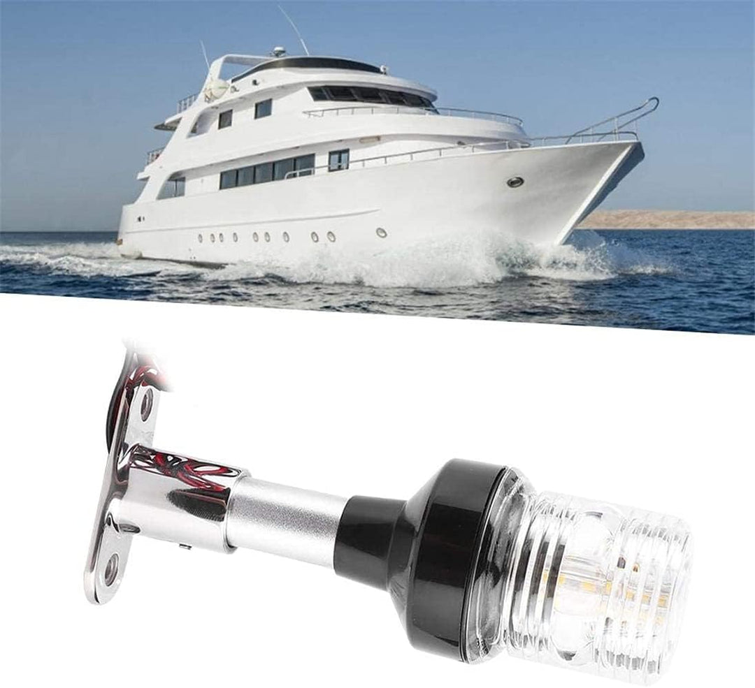 KAOLALI Boot Navigation Licht LED Licht Weiss 360° Wasserdicht IP65 15,2CM, 15,2CM