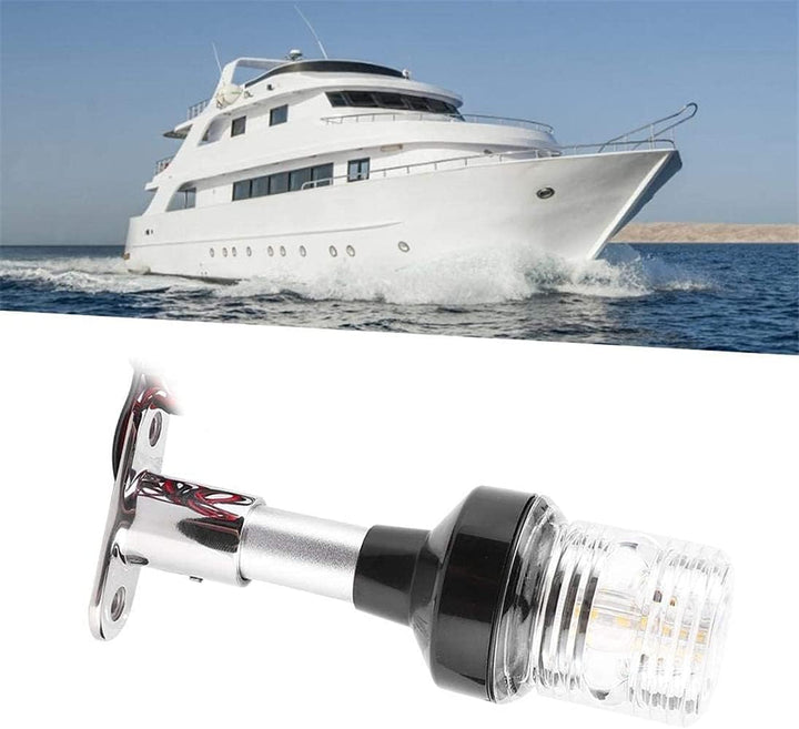 KAOLALI Boot Navigation Licht LED Licht Weiss 360° Wasserdicht IP65 15,2CM, 15,2CM