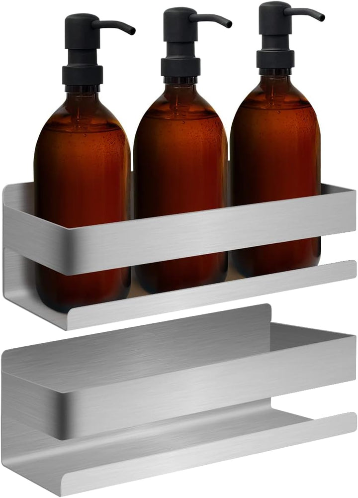 Joejis Duschablage Edelstahl - 3M Selbstklebend Ohne Bohren - Duschregal Bad - Ablage Dusche Halteru