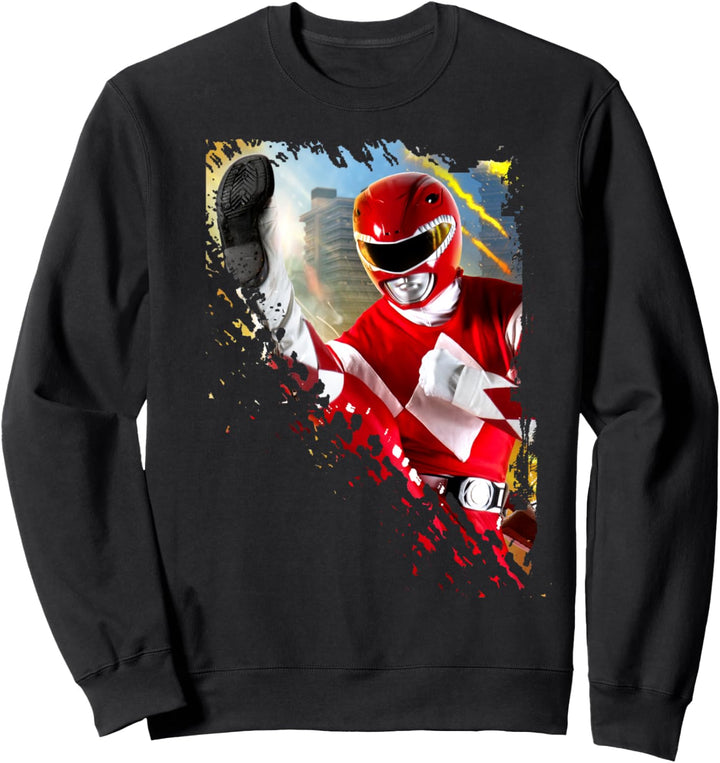 Power Rangers Foto Red Ranger Kick Sweatshirt