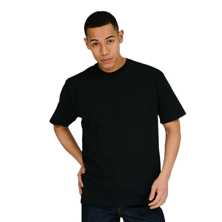 Hanes Beefy-t Herren-T-Shirt, schweres Baumwoll-T-Shirt, 1er- oder 2er-Pack, Big & Tall-Übergrösse A