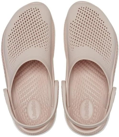Unisex Literide 360 Clog, Pink Clay White