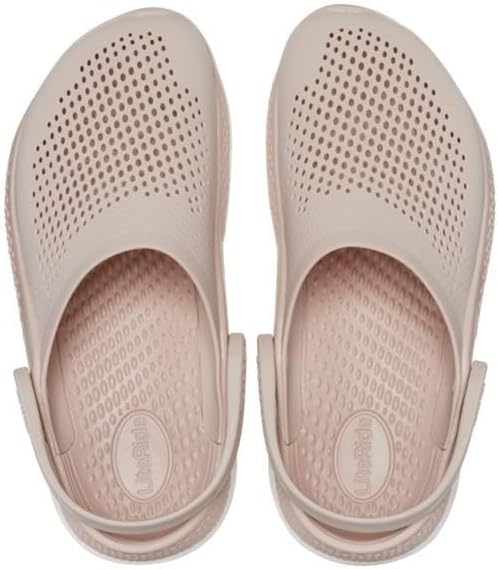 Unisex Literide 360 Clog, Pink Clay White