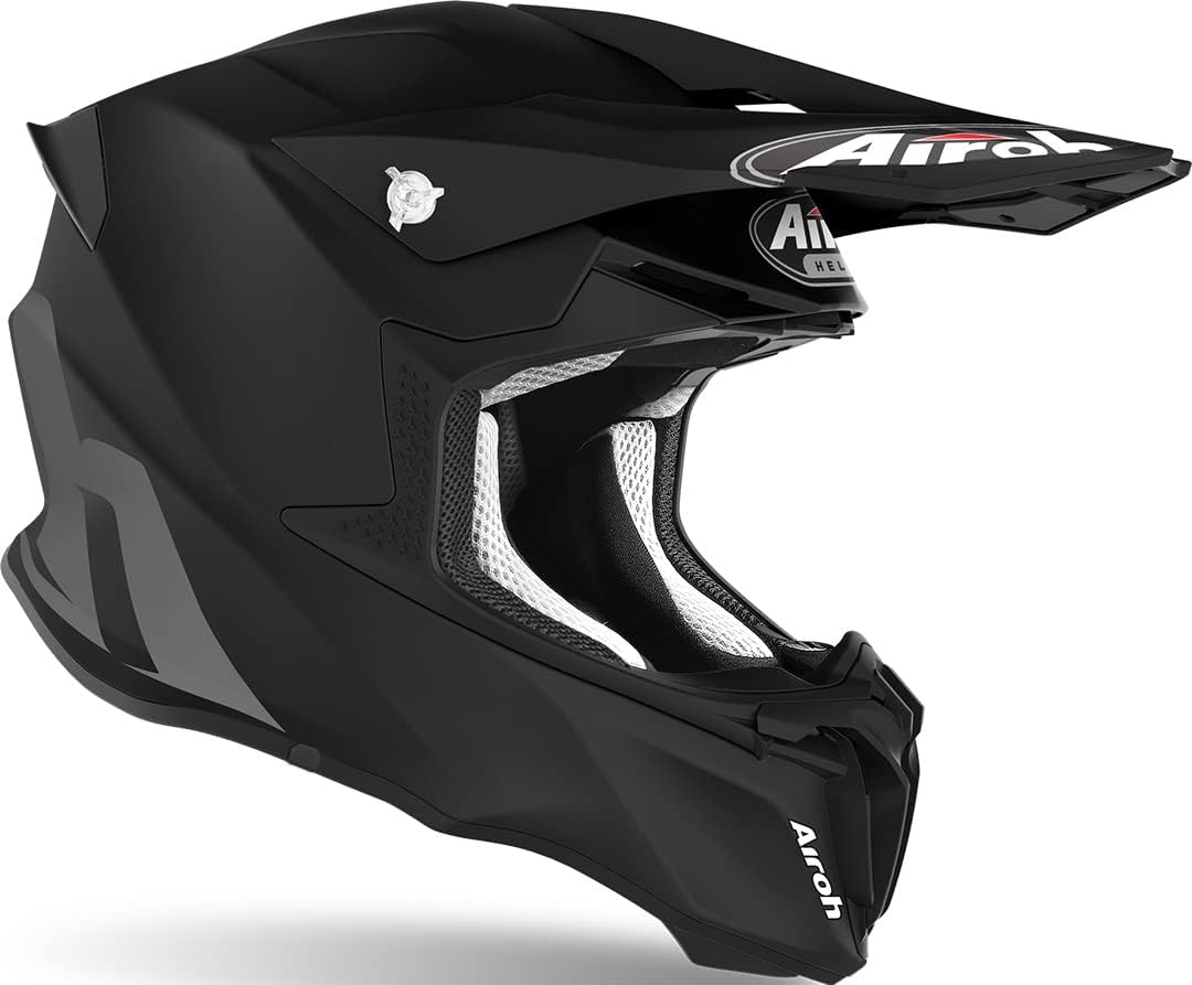 Airoh HELMET TWIST 2.0 COLOR BLACK MATT XL, schwarz XL Schwarz, XL Schwarz