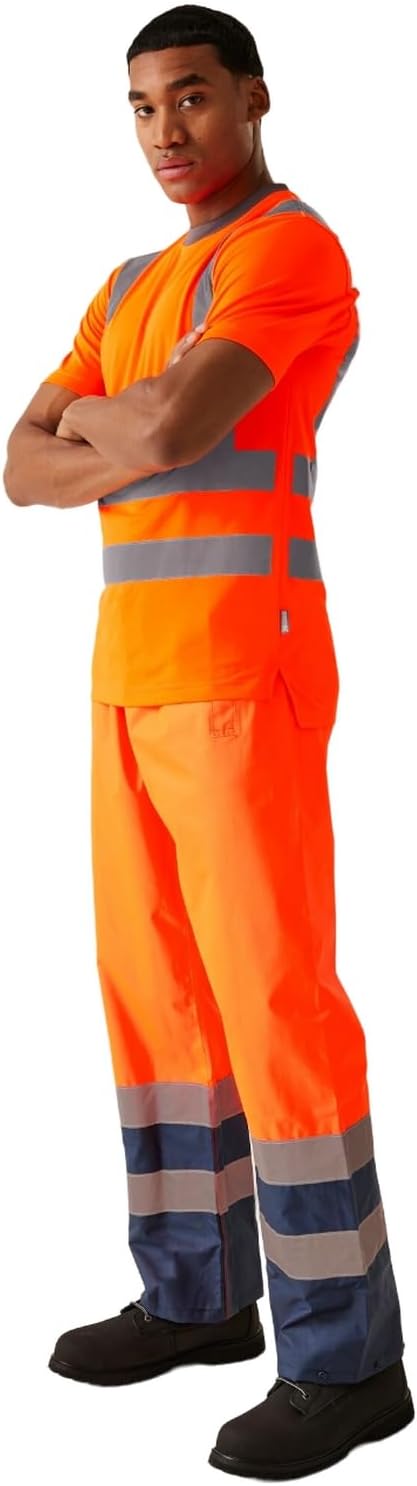 Regatta Professional Sicherheits-T-Shirt für Herren mit hoher Sichtbarkeit M Gelb, M Gelb
