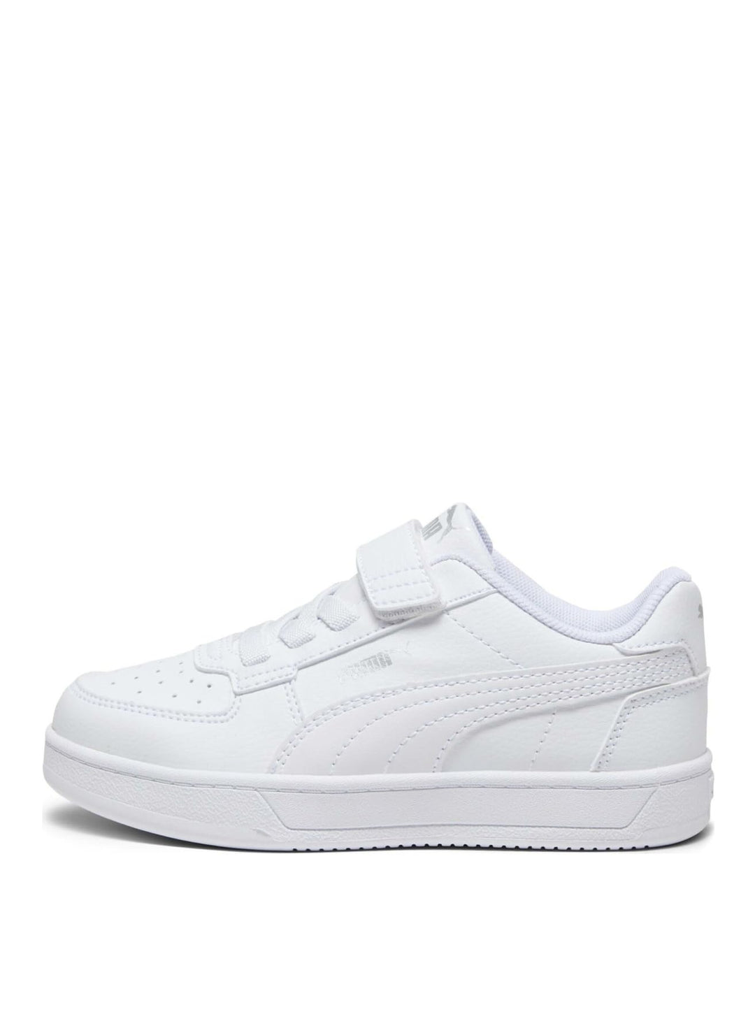 PUMA Unisex Kinder Caven 2.0 Ac+ Ps Sneaker, 28 EU White Silver Black