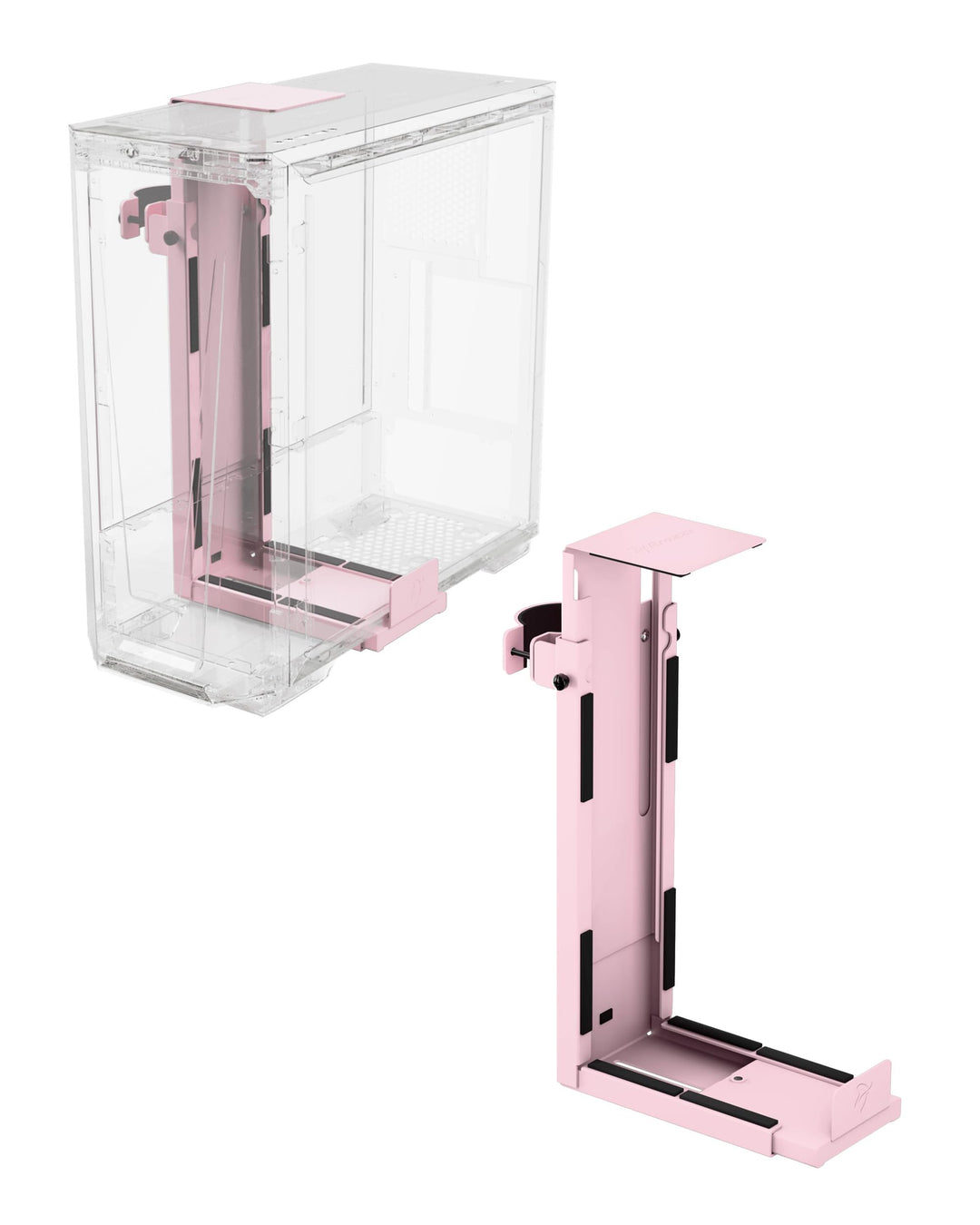 Arozzi Arena PC Mount (Pink) Pink PC Mount, Pink PC Mount