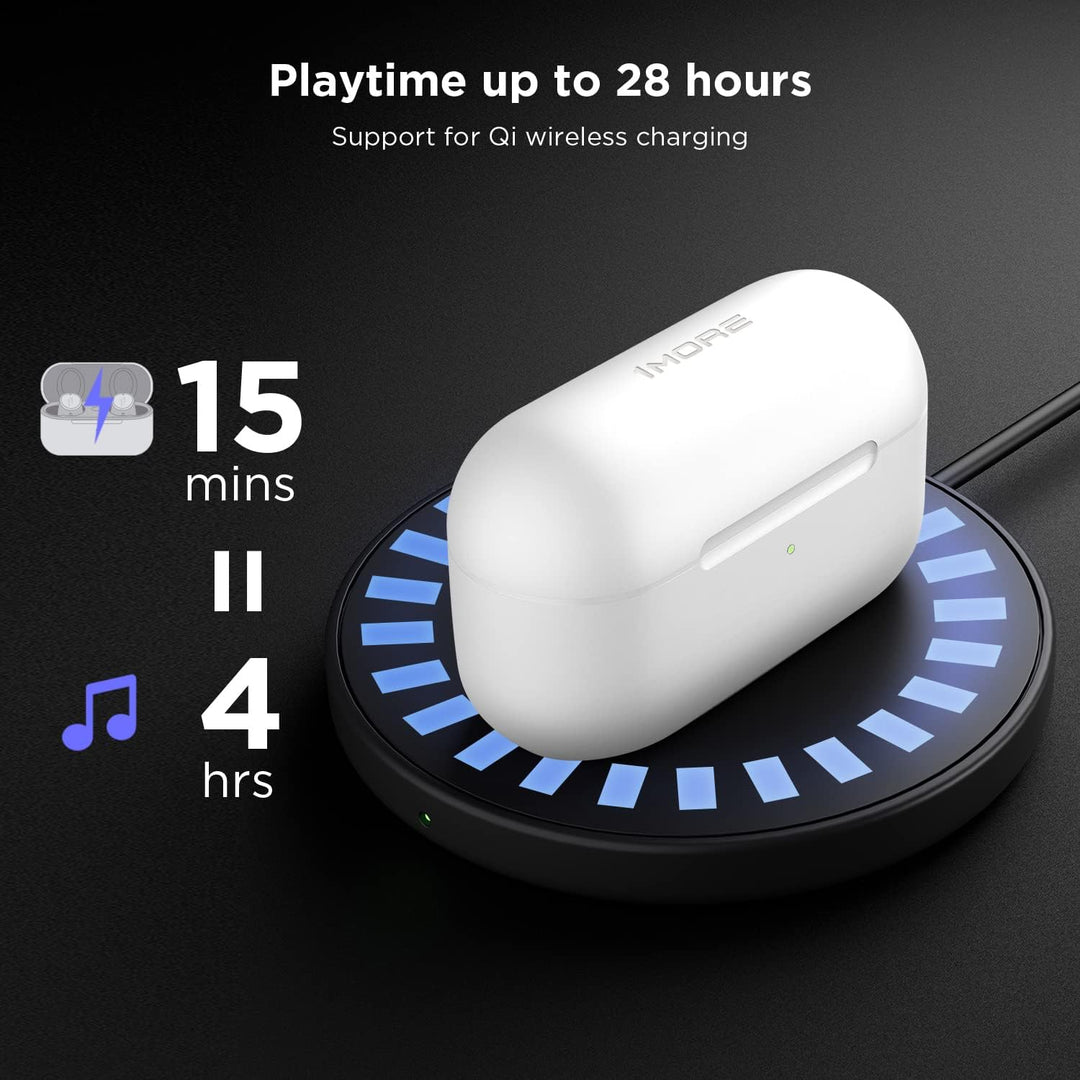 1MORE EVO Bluetooth 5.2 Kopfhörer Kabellos, Active Noise Cancelling Kopfhörer (42dB), Audiophile Ohr