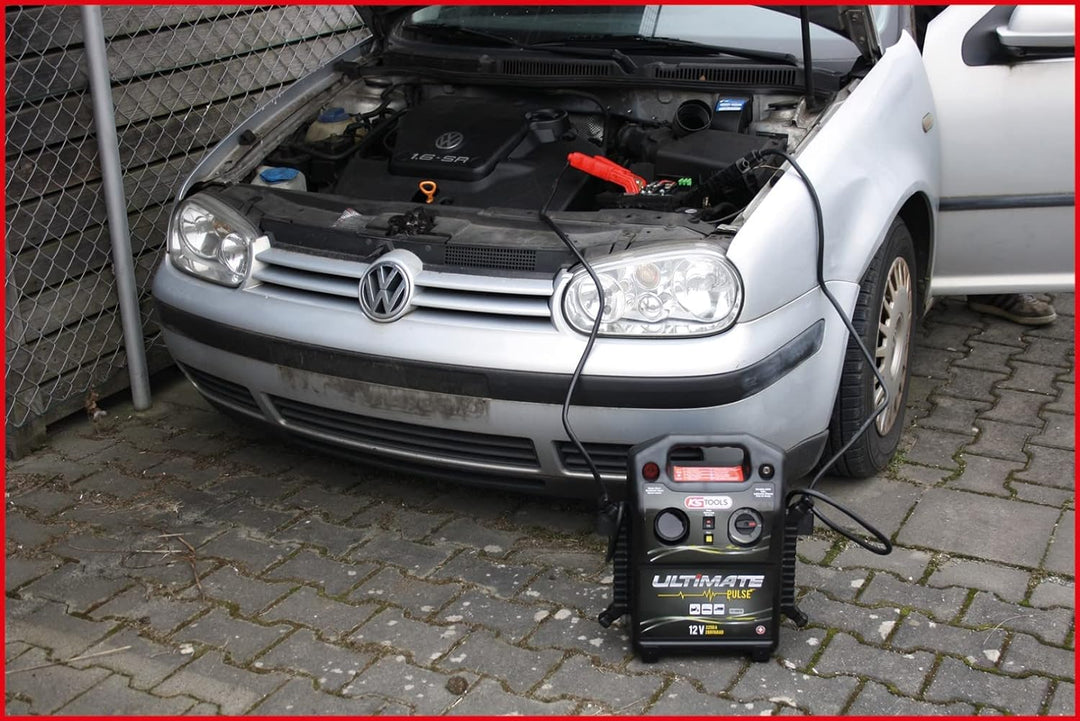 KS Tools 550.1830 12 V Kondensator-Booster - Mobiles Starthilfegerät 720 A