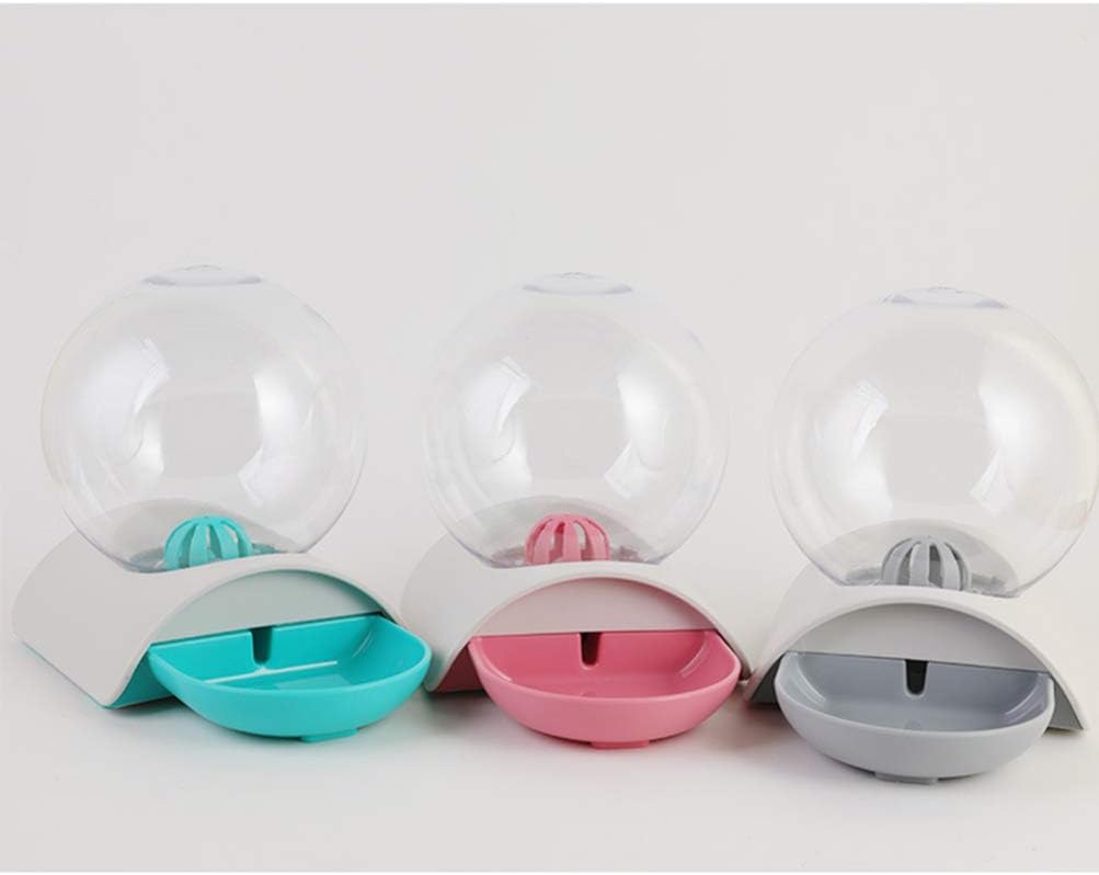 ibasenice Haustierautomatischer Wasserspender- Katzen- Runder Ball- Wasser- Feeder Praktische Hunde-