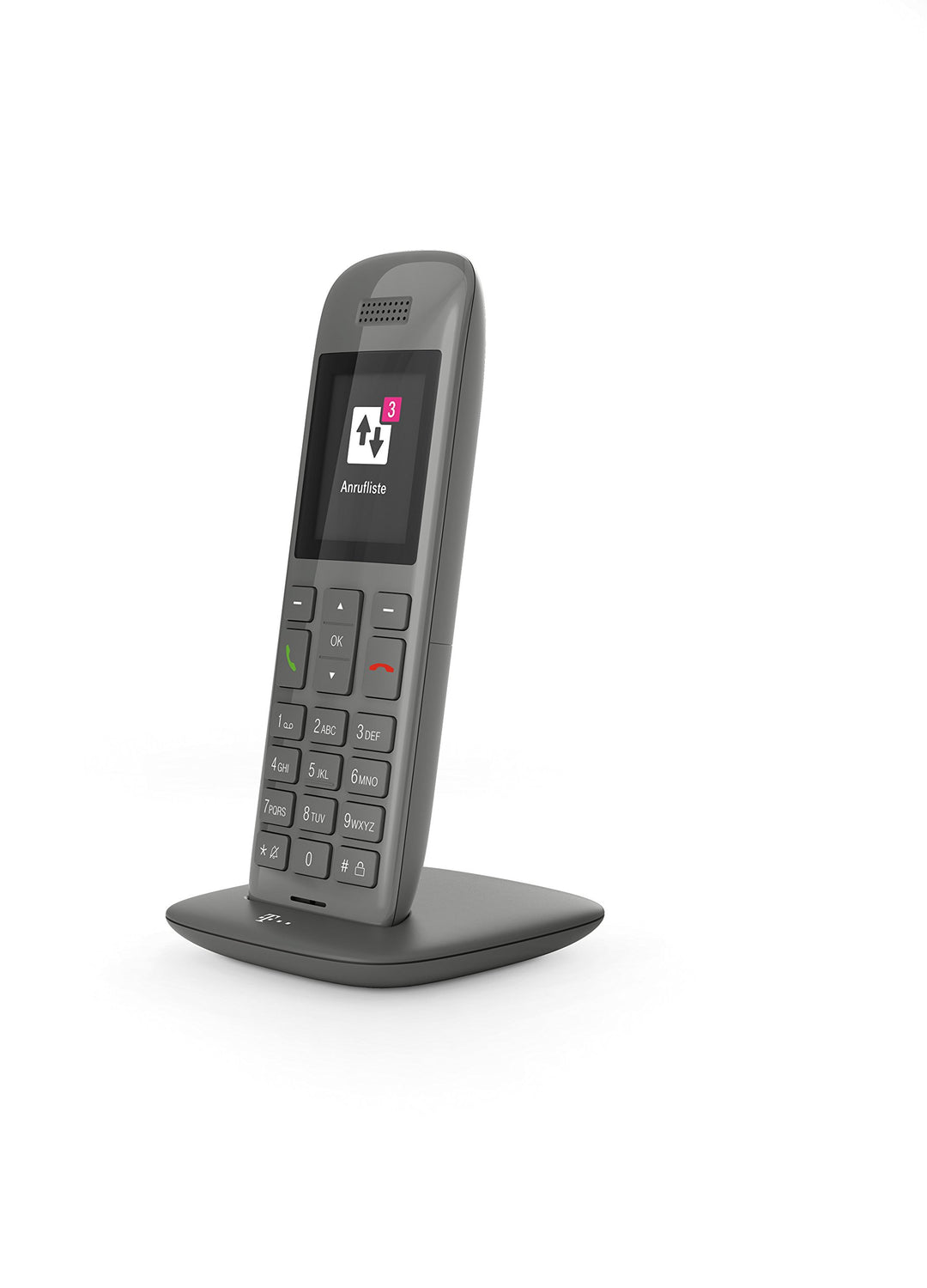 Telekom Speedphone 11 (wahlweise nutzbar am IP Anschluss oder am analogen a/b Port) grafit, grafit