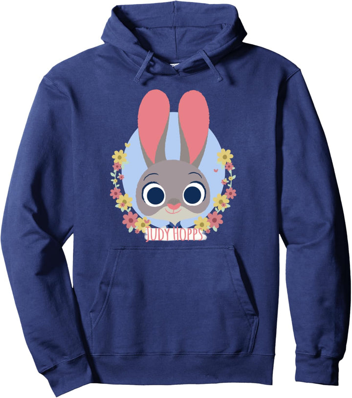 Disney Zootopia Judy Hopps Spring Wreath Pullover Hoodie