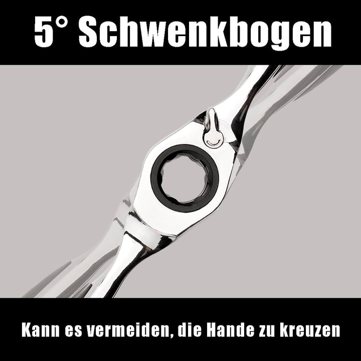 FOURROBBER Gewindeschneid-Satz 41-tlg M3-M12 Gewindeschneider Gewindebohrer Werkzeug mit Windeisen,