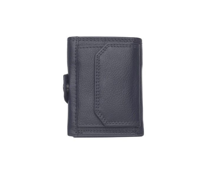 Josephine Osthoff Mini Geldbörse mit Münzfach, RFID Credit Card Holder Damen und Herren Slim Wallet