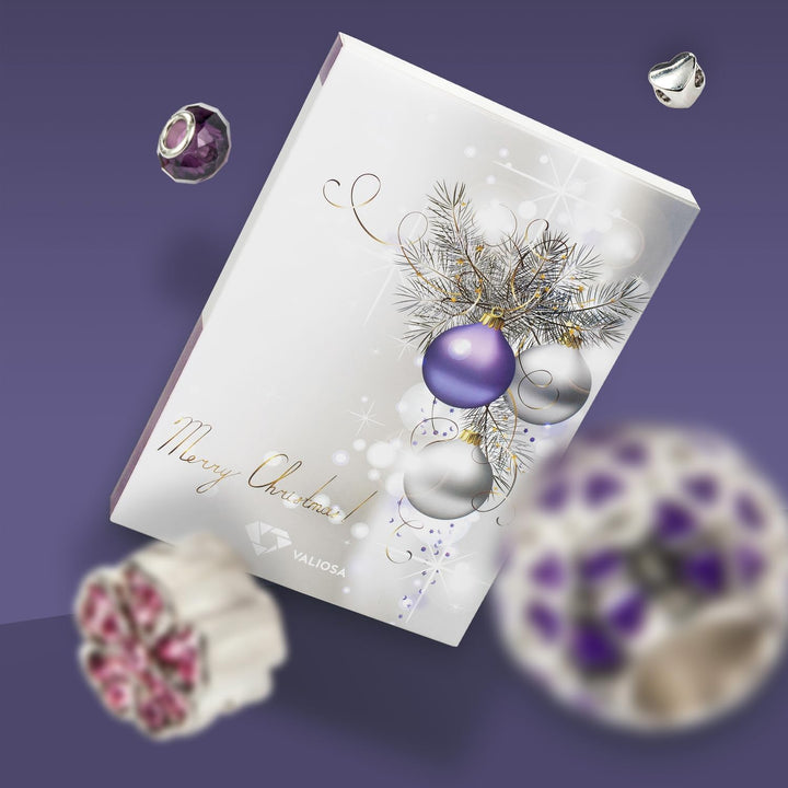 VALIOSA Mode-Schmuck Adventskalender,Merry Christmas&