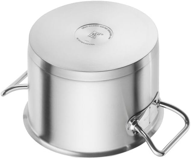 ZwillingTopfset Kochgeschirr Pro 65120-005-0 5-teilig Edelstahl LBH 46x26x37 cm Silber, LBH 46x26x37