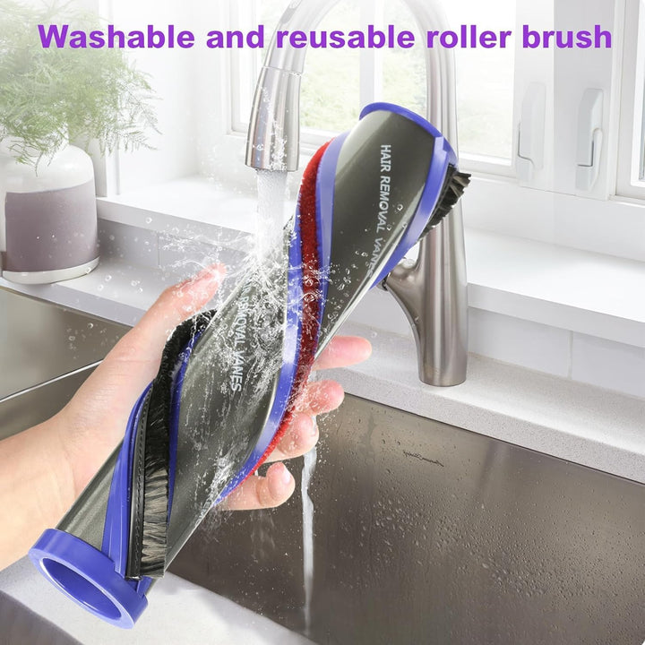 Ersatzbürstenkopf mit hohem Drehmoment für Dyson V11 V15 V10 V8 V7 Models,Bodenbürste mit Einstellba